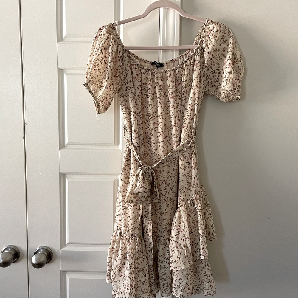 Floral Off-the-Shoulder Dress NWOT